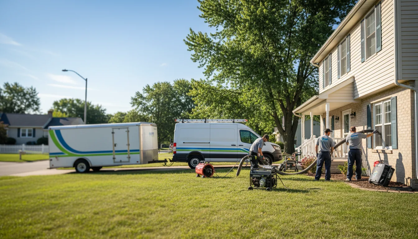Flooded Basement Restoration And Cleanup With Repair in Holbrook, NE near me